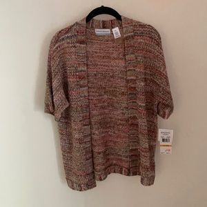 Petite small Alfred dunner short sleeve cardigan